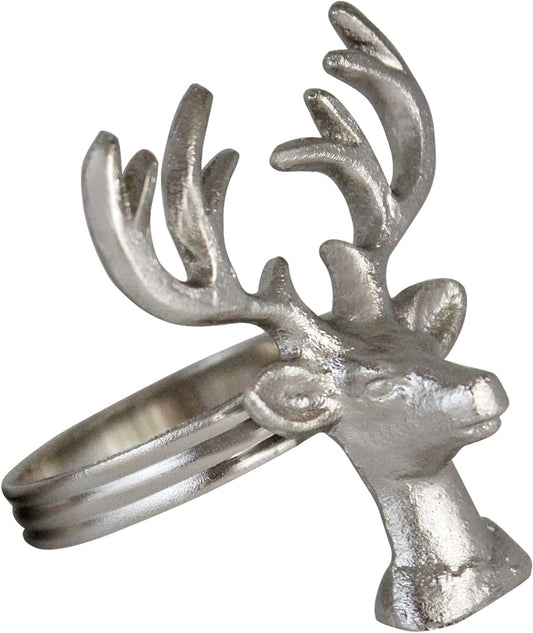 Napkin Rings Napkin Holder Deer Silver