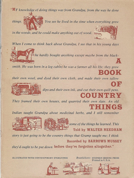 A Book of Country Things