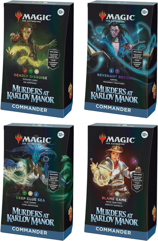 Magic the Gathering - Murders at Karlov Manor Commander Decks