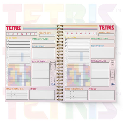 Tetris To Do List Daily Task Checklist Planner Time Management Notebook