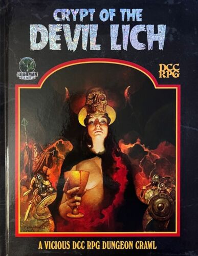 Crypt of the Devil Lich DCC RPG Edition First Printing