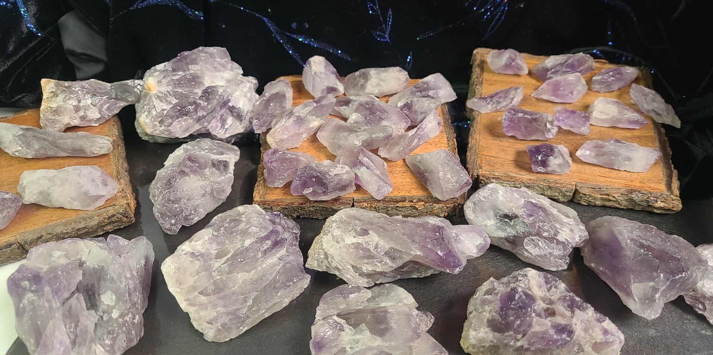 Rough, Amethyst Points
