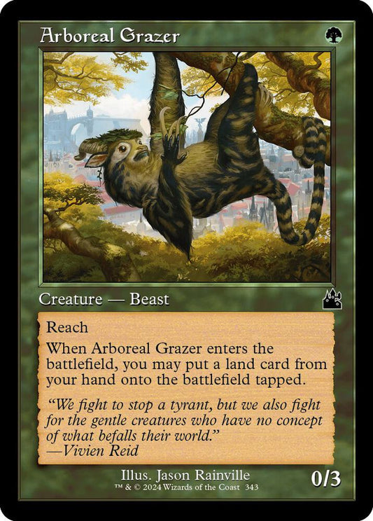 Arboreal Grazer (Retro Frame) - Ravnica Remastered (RVR) Foil