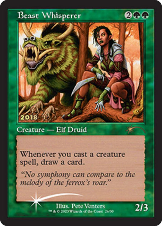 Beast Whisperer - 30th Anniversary Promos (30A-P) Foil