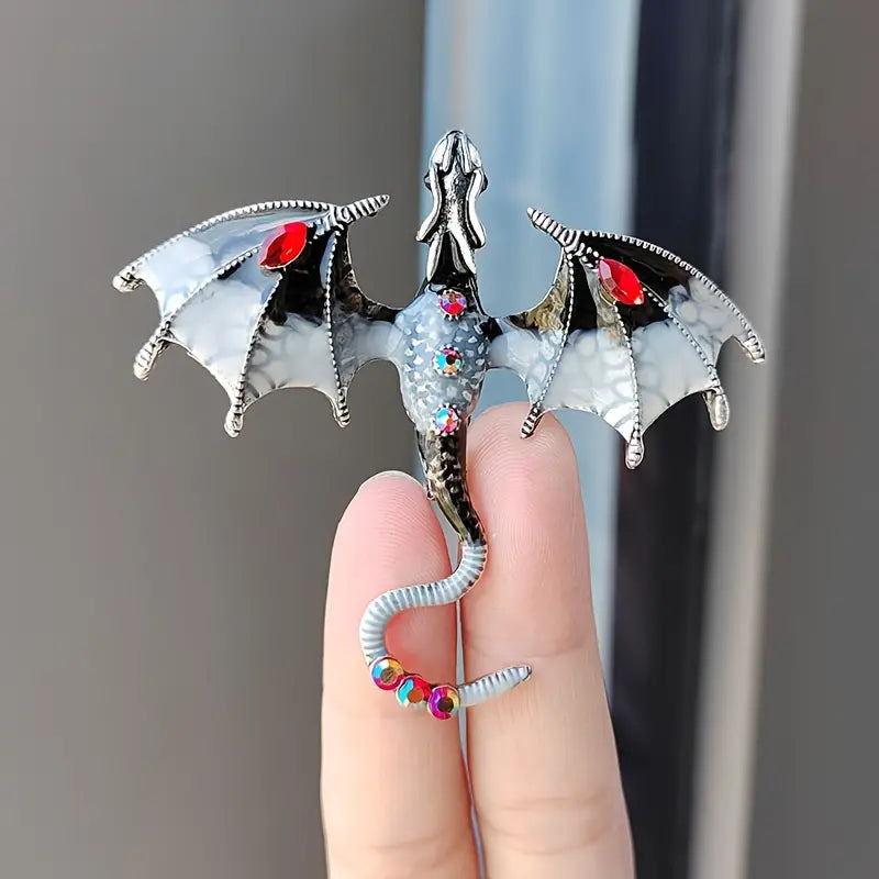 Enameled Dragon Pin