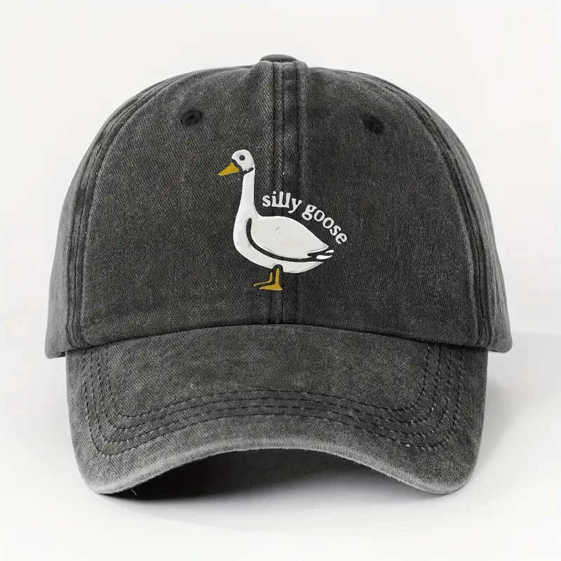 Goose Day Silly Goose Vintage Baseball Cap