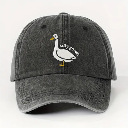 Goose Day Silly Goose Vintage Baseball Cap
