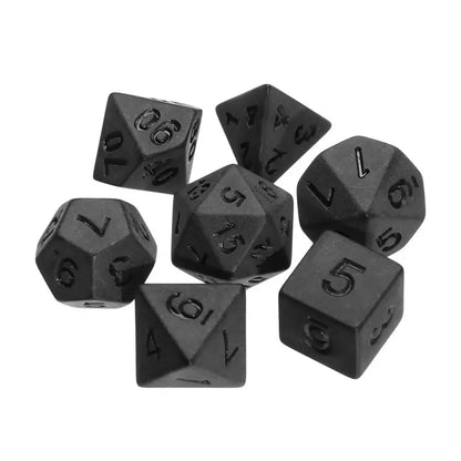 Dice Sets - Solid Colors - full set of 7 dice