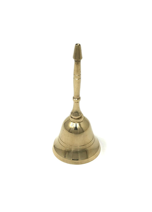 Bell, Brass with Handle 4"