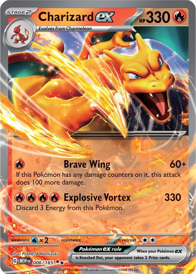 Charizard ex - 006 165