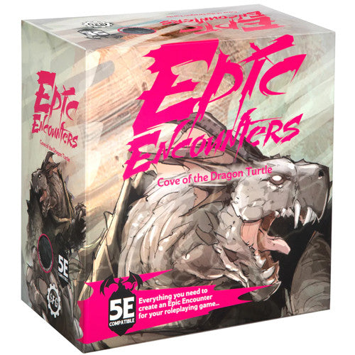 Epic Encounters: Cove of the Dragon Turtle (D&D 5E Compatible)