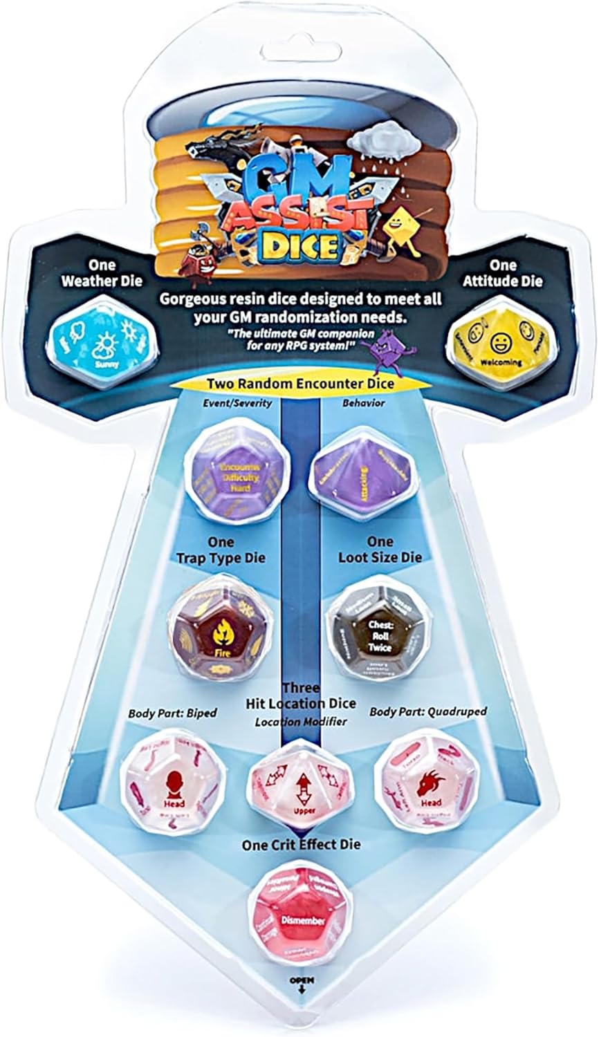 Dice Set: Gate Keeper Games and Dice: GM Assist Dice