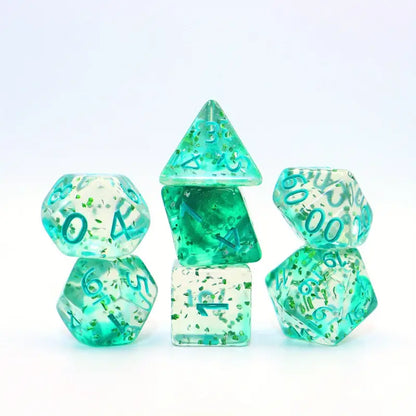 Dice Sets - Sparkle Mania - full set of 7 dice