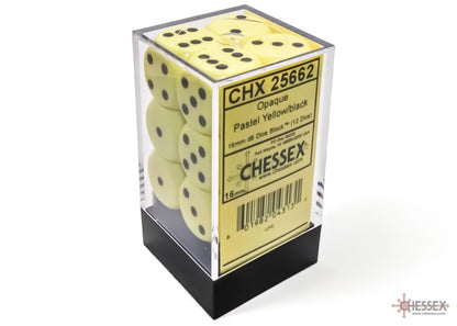 Chessex Dice  - 16mm D6 dice Blocks (12 dice)