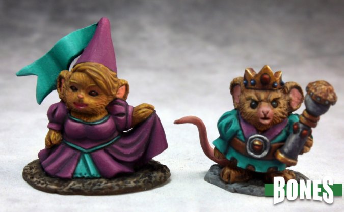 Reaper Bones - MOUSLING KING AND PRINCESS