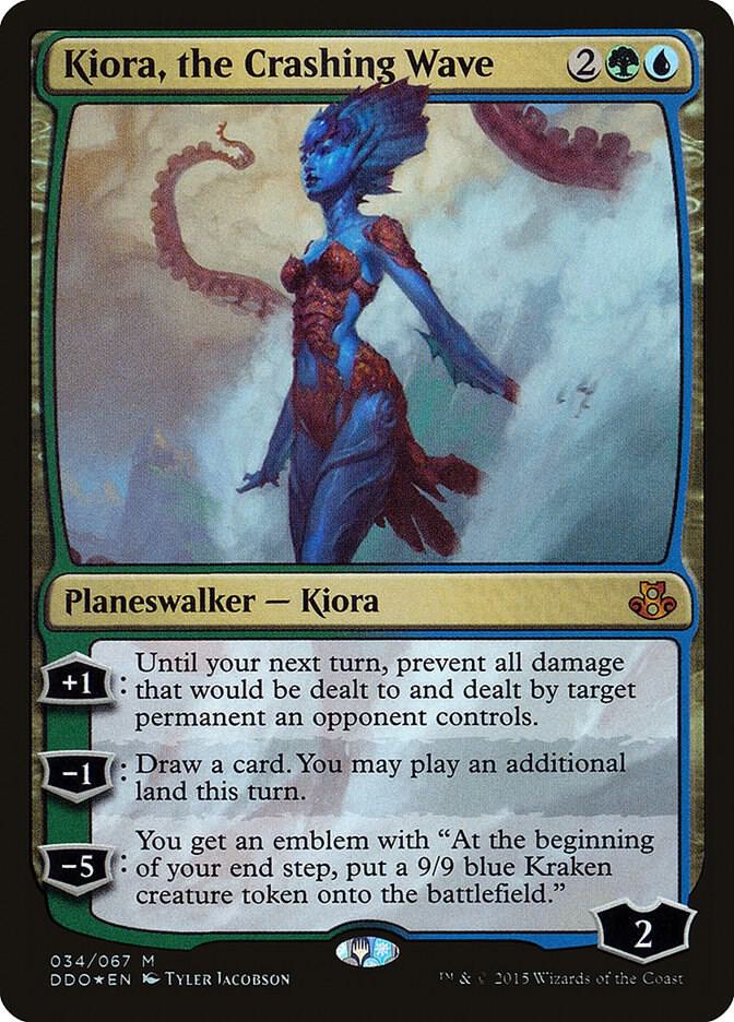 Kiora, the Crashing Wave - Duel Decks: Elspeth vs. Kiora (DDO)