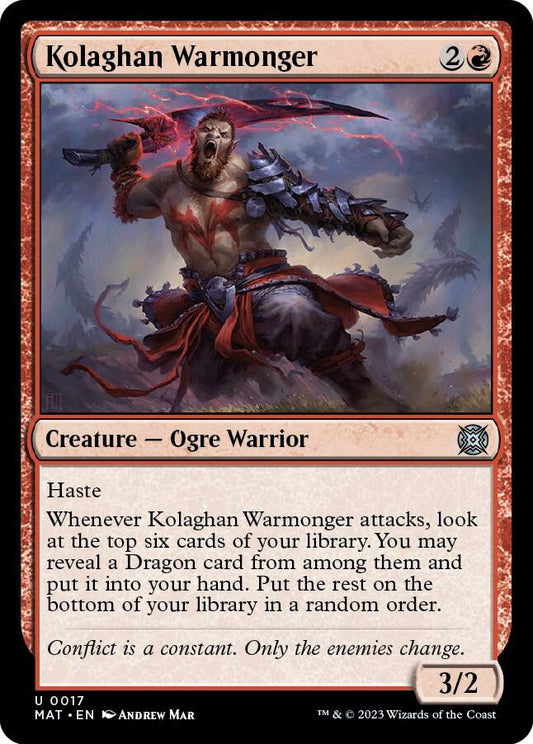 Kolaghan Warmonger