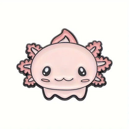 Enameled Pins - Adorable Axolotl