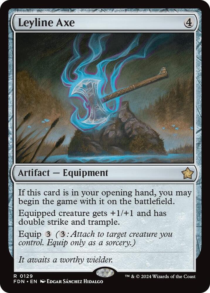 Leyline Axe - Foundations (FDN)