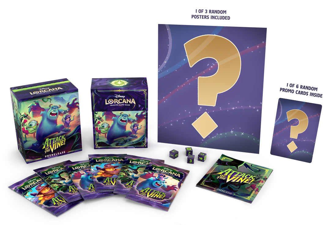 Disney Lorcana: Attack of the Vine!- PreRelease (Event Ticket)