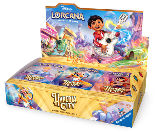 Disney Lorcana: Set 14- Hyperia City- Booster Box