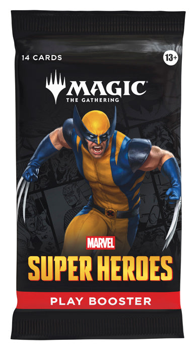 Universes Beyond- Marvel Super Heroes Play Booster
