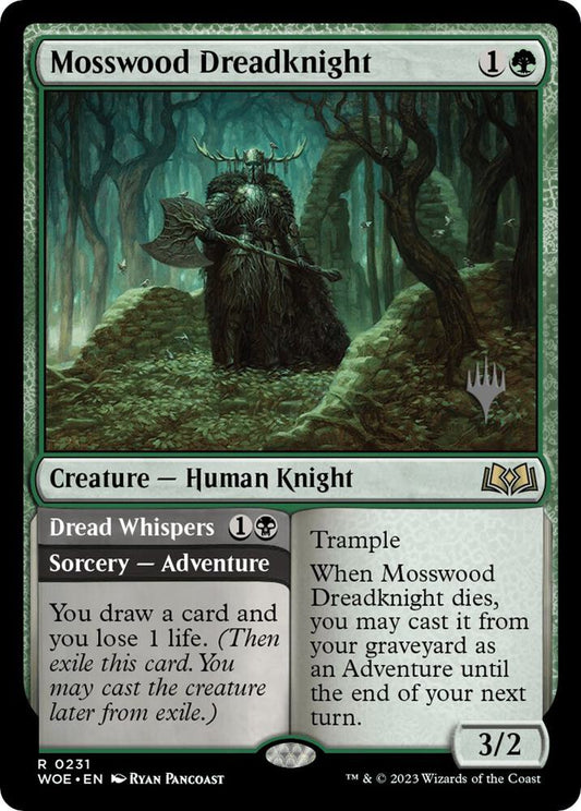 Mosswood Dreadknight - Promo Pack: Wilds of Eldraine (PPWOE)