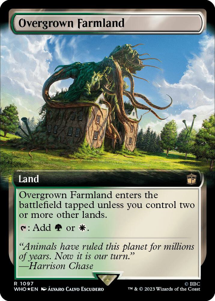 Overgrown Farmland (Extended Art) (Surge Foil)