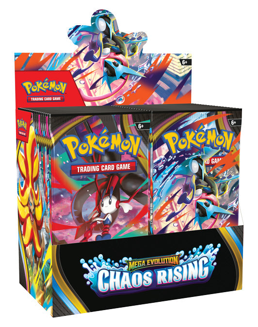 Pokemon TCG: Mega Evolution 04 Chaos Rising- Booster