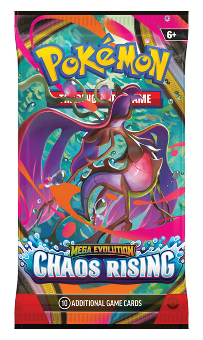Pokemon TCG: Mega Evolution 04 Chaos Rising- Booster