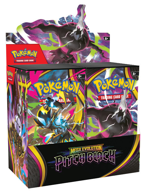 Pokemon TCG: Mega Evolution 05 Pitch Black- Booster Display