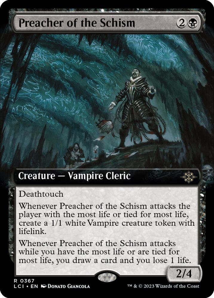 Preacher of the Schism (Extended Art) Foil