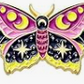 Pin - Butterfly, Flower