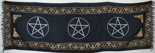 Altar Cloth, 3 Pentacle 72"x21"