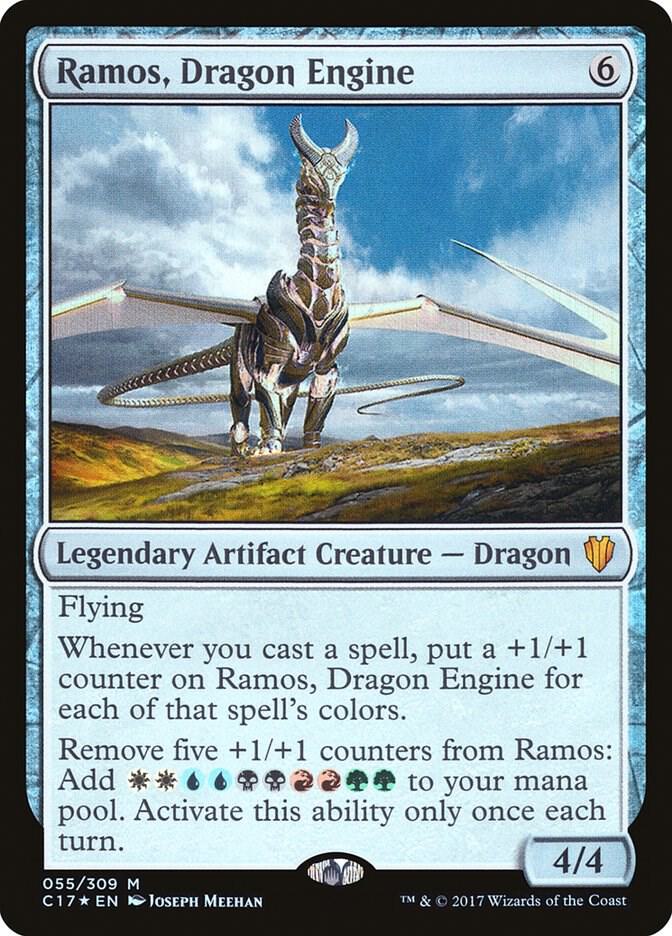 Ramos, Dragon Engine - Commander 2017 (C17) Commander 2017 All versions