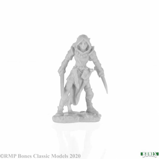 Reaper Miniatures Bones - SHARDIS, FEMALE ELF ROGUE 77741