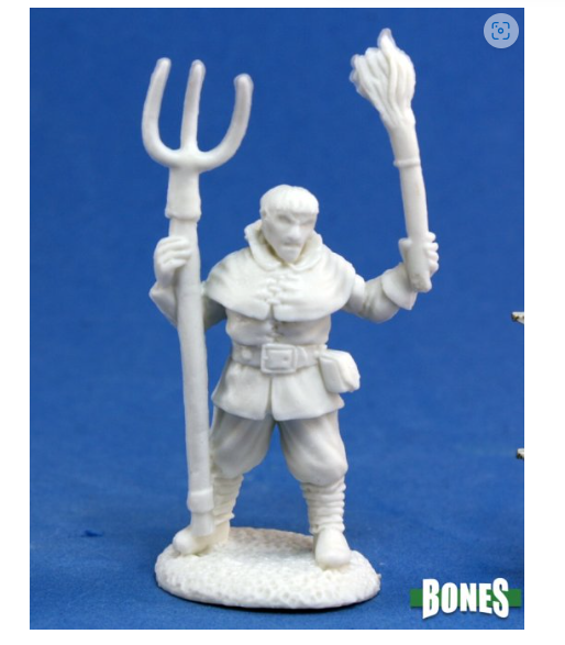 Reaper Dark Heaven Bones: TOWNSFOLK: VILLAGE RIOTER