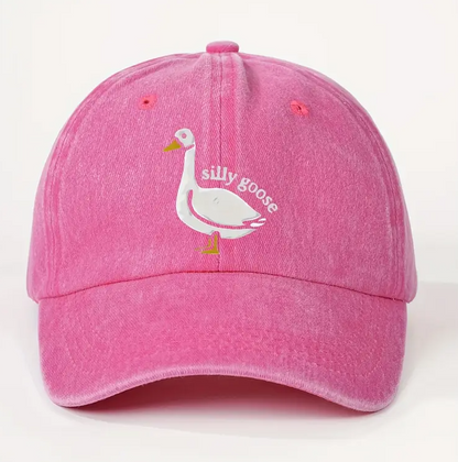 Goose Day Silly Goose Vintage Baseball Cap