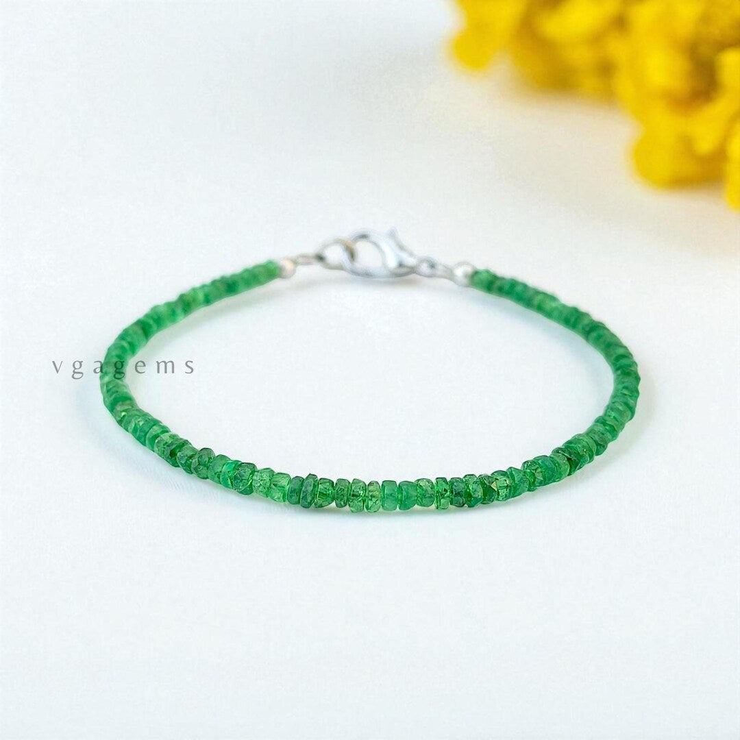 Gemstone Bracelets in 8mm round beads