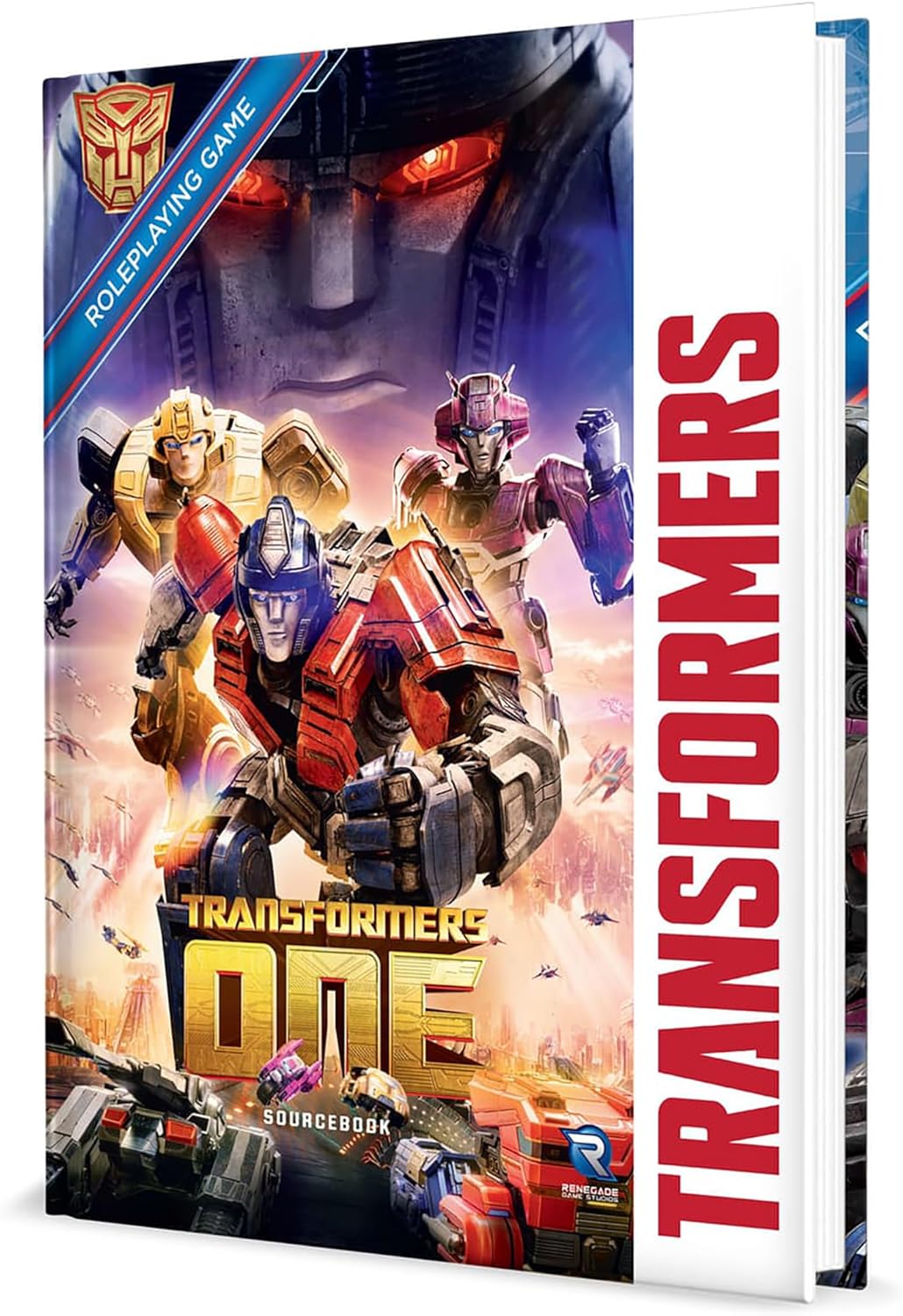 Transformers ONE Campaign Setting Sourcebook - Hardcover RPG Book, Transformers Roleplaying Game