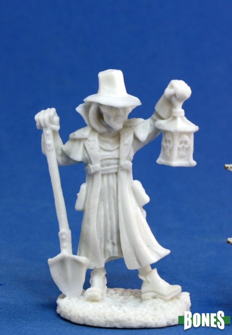 Reaper Miniatures Dark Heaven Bones -TOWNSFOLK: UNDERTAKER 77143