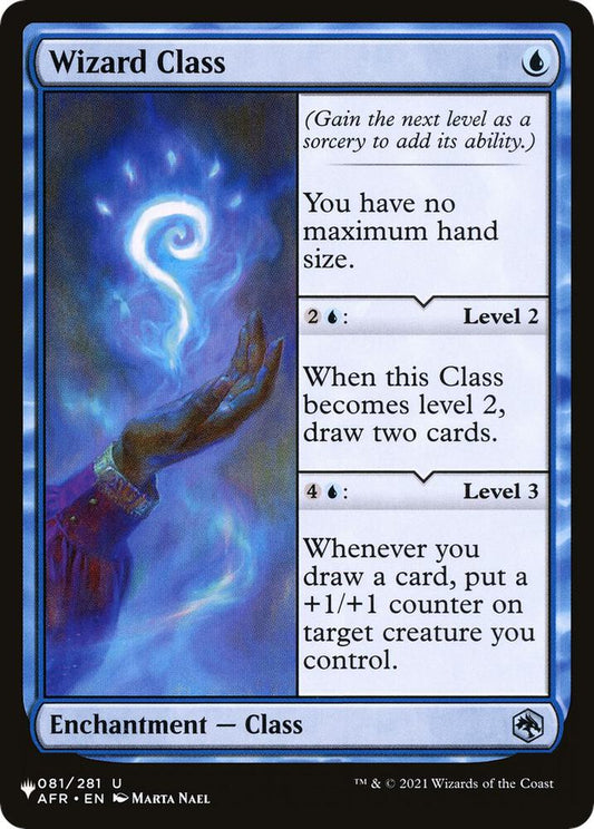 Wizard Class - The List Reprints