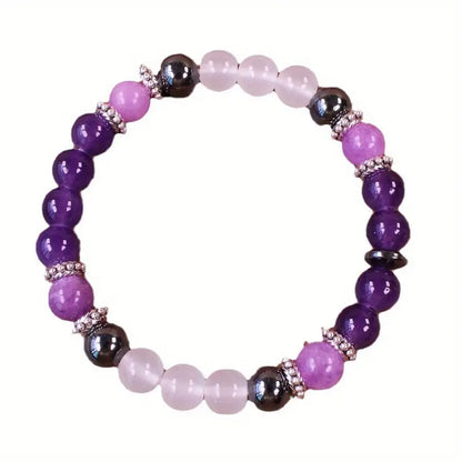 Gemstone Bracelets in 8mm round beads