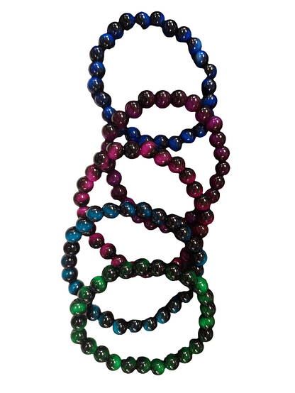 Gemstone Bracelets in 8mm round beads