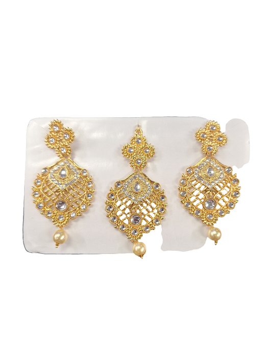 Earring and Mangtika Set