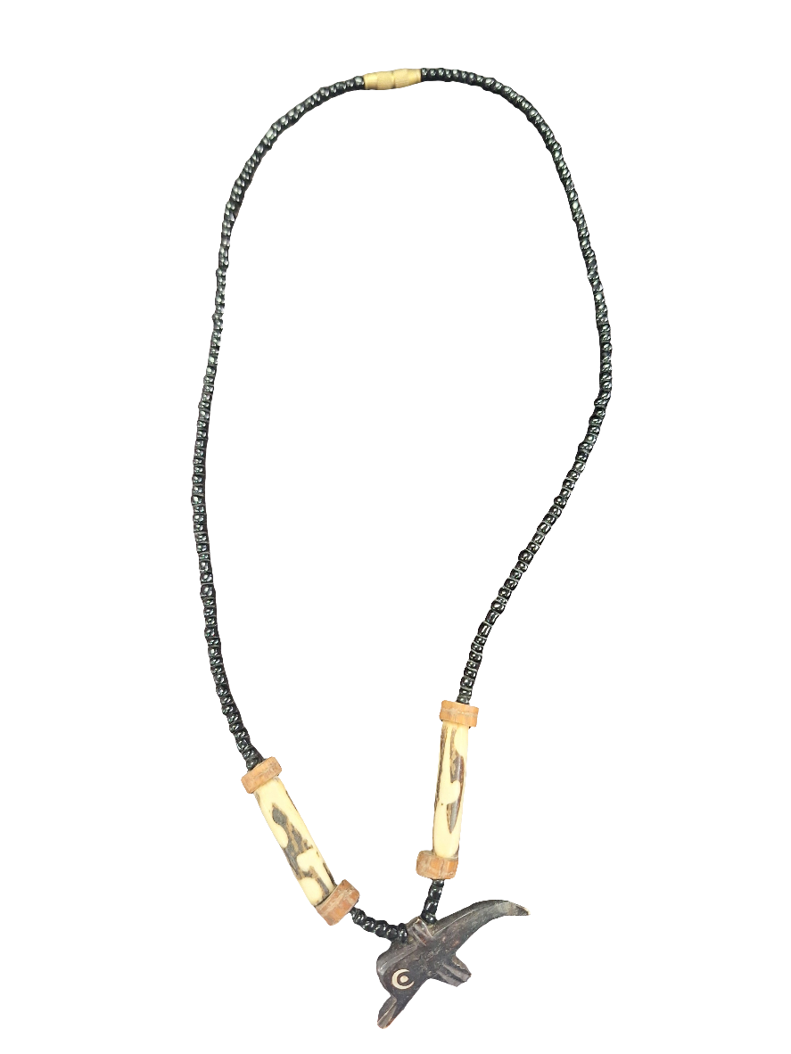 Necklace, Beaded with Dolphin