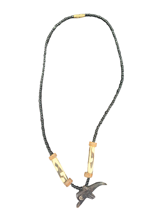 Necklace, Beaded with Dolphin