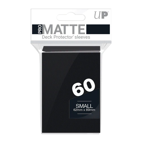 Ultra Pro Matte Sleeves - (60 count - 62x89mm) - Various Colors