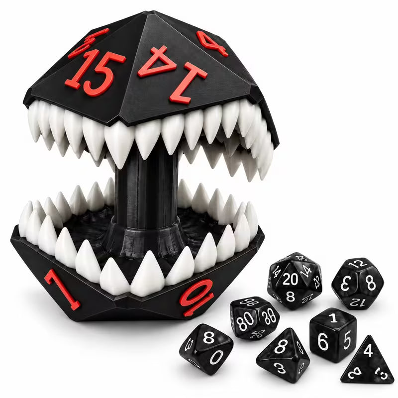 D20 Mimic Dice Holder, Various Colors