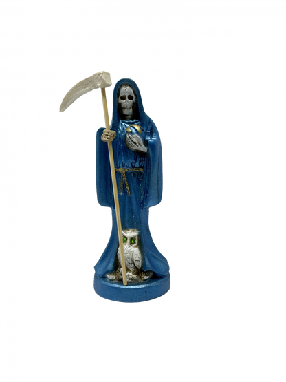 8" Santa Muerte Fixed Statue, Various